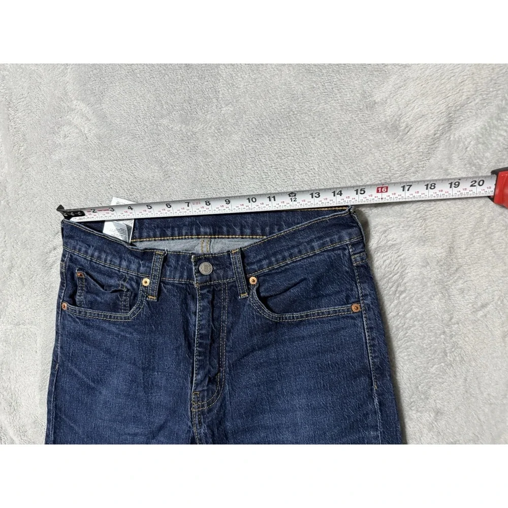 Levis 527 Jeans Mens 29x32 Blue Regular Bootcut Mid Rise Medium Wash Denim